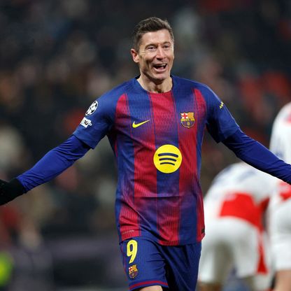 بسبب إصابة في العين.. برشلونة يفتقد ليفاندوفسكي ضد أتلتيكو