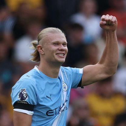 هالاند يبدأ موسمه مع سيتي بـ3 أرقام رائعة أمام ضحيته المفضلة