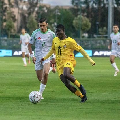 شاهد.. تعادل مثير بين الجزائر وغانا في كأس إفريقيا تحت 17 عاماً