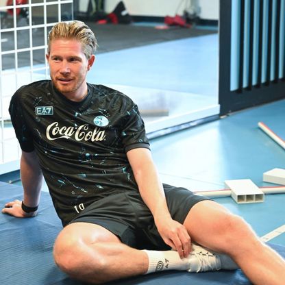 دي بروين: نابولي أفضل فريق لي وأخوض تجربة جديدة في إيطاليا