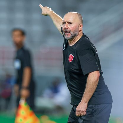 بلماضي: لست سعيداً.. الدحيل استحق الفوز على الأهلي