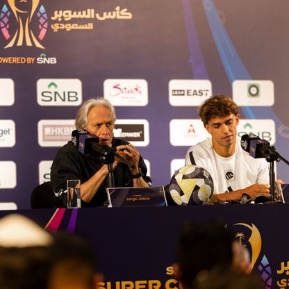جورجي جيسوس: رونالدو من أسباب مجيئي إلى النصر.. وأطمح للسوبر الرابع