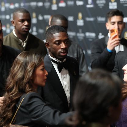 عثمان ديمبيلي أفضل لاعب بحفل "غلوب سوكر" وسط هيمنة لباريس سان جيرمان