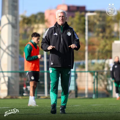 فلاديمير بيتكوفيتش مدرب منتخب الجزائر خلال كأس أمم إفريقيا 2025 - 23 ديسمبر 2025