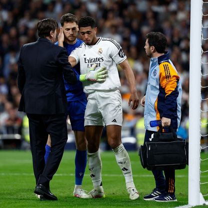 أطباء ريال مدريد يحاولون تأجيل عودة بيلينغهام للملاعب