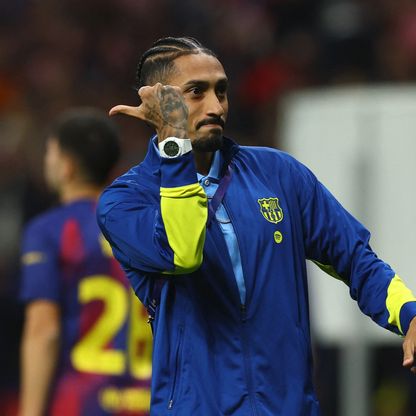 رافينيا يعتذر لجمهور أتلتيكو مدريد عن "تصرّف عفوي في لحظة توتر"