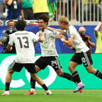 شاهد.. هدف سانو يمنح اليابان التقدم على البرازيل بالشوط الأول