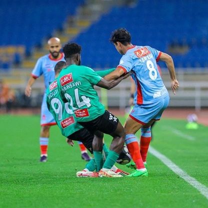 النجمة يواصل نزيف النقاط في الدوري السعودي بتعادله مع الرياض