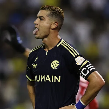 كريستيانو رونالدو خلال مباراة النصر والخليج بالدوري السعودي - 12 سبتمبر 2026