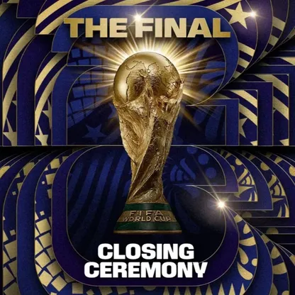 بوستر فيفا لحفل ختام كأس العالم 2026 في الولايات المتحدة الأميركية