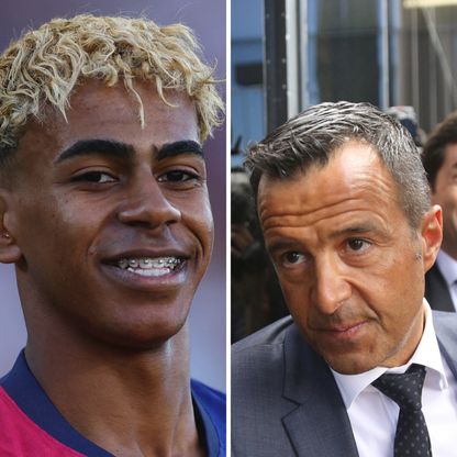 وكيل يامال يلتقيه ويوجّه رسالة لبرشلونة بشأن تمديد عقده