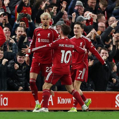 شاهد.. إيكيتيكي يقود انتفاضة ليفربول لسحق نيوكاسل ورقم تاريخي لصلاح