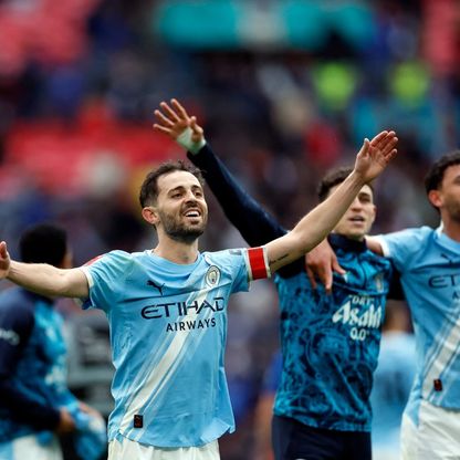برناردو سيلفا يصف تتويج سيتي بكأس الاتحاد كقائد "بأحد أفضل أيام حياتي"