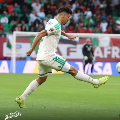 بغداد بونجاح من مباراة الجزائر والسودان بكأس أمم إفريقيا - 24 ديسمبر 2025