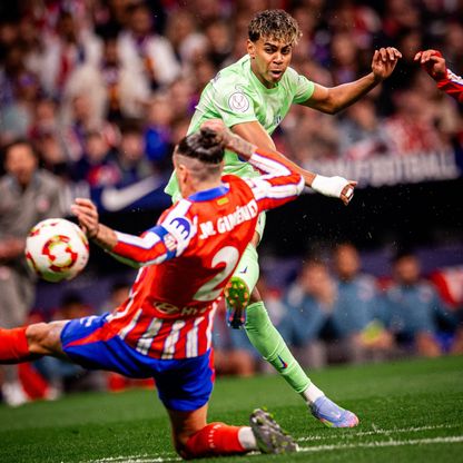 برشلونة وأتلتيكو مدريد يصطدمان في نصف نهائي كأس الملك