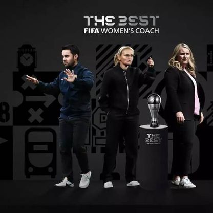 مدرب برشلونة في القائمة النهائية لجائزة أفضل مدرب للسيدات