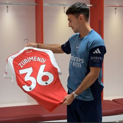 لماذا اختار مارتن زوبيميندي الرقم 36 في أرسنال؟