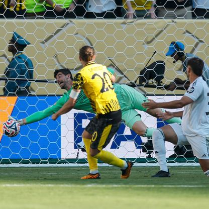 كورتوا: تصديت من كل قلبي لتسديدة سابيتزر أمام دورتموند