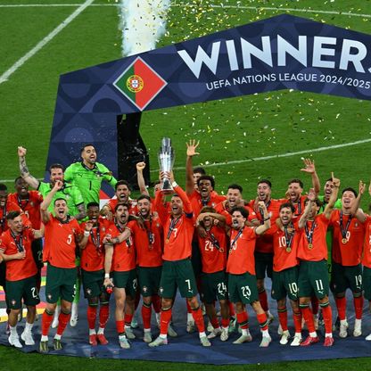 البرتغال تفوز بجائزة أفضل منتخب في حفل "غلوب سوكر"