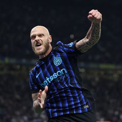 ديماركو ظهير إنتر يدخل التاريخ برقم خيالي لمدافعي الدوري الإيطالي