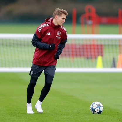 أرسنال يستعيد أوديغارد قبل مواجهة بايرن ميونيخ في أبطال أوروبا