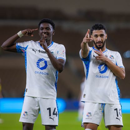 شاهد.. نيوم يُباغت الاتحاد في مباراة الأهداف السبعة