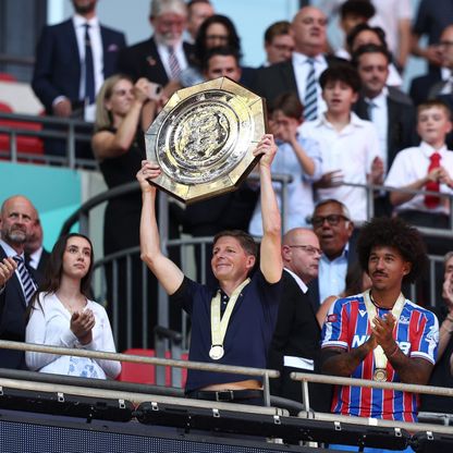 غلاسنر يفاجئ إدارة كريستال بالاس بهذا الطلب بعد التتويج بدرع المجتمع