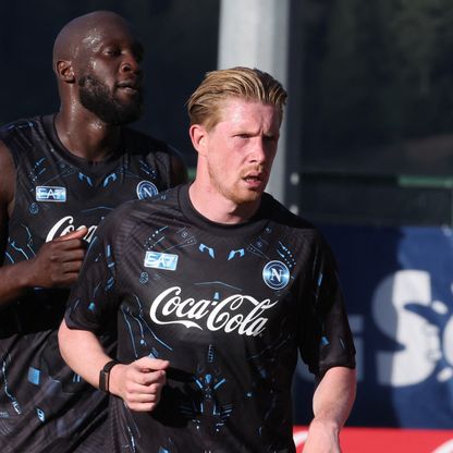 دي بروين: الرقم 10 في نابولي؟ كانت مفاجأة سعيدة في المران