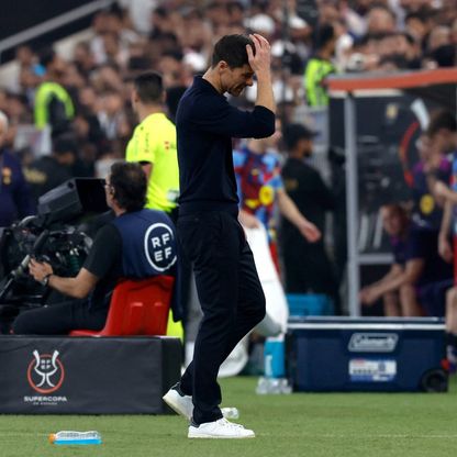 ألونسو: يجب نسيان الخسارة سريعاً والسوبر أقل البطولات أهمية