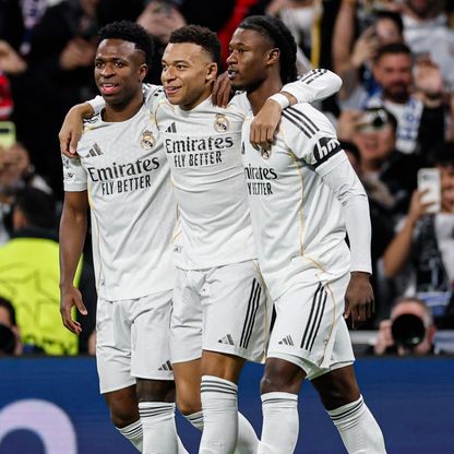 شاهد.. فينيسيوس ينتفض ويساهم في 4 أهداف بفوز ساحق لريال مدريد على موناكو