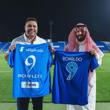 الهلال يستقبل رونالدو: الأزرق يليق بك