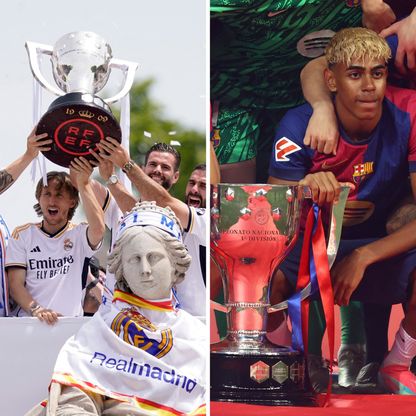 برشلونة وريال مدريد.. صراع محتدم على لقب الليغا في 5 مواسم