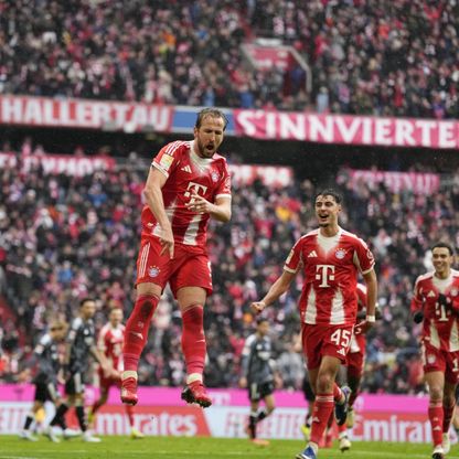 شاهد.. ثنائية جديدة من كين تقود بايرن لعبور آينتراخت فرانكفورت