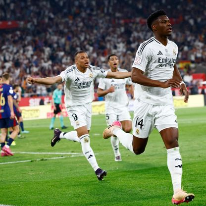 شاهد.. ريال مدريد يسجل هدفين في 7 دقائق وبرشلونة يرد سريعاً