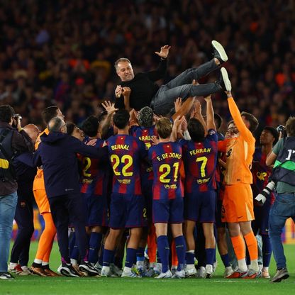 فليك بعد تتويج برشلونة بالدوري: لن أنسى هذه اللحظة