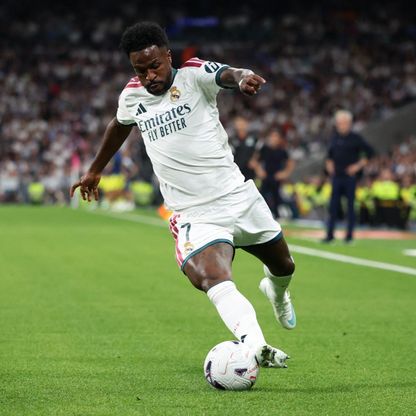 فينيسيوس أساسياً.. تشكيلة ريال مدريد ضد روما في دوري الأبطال