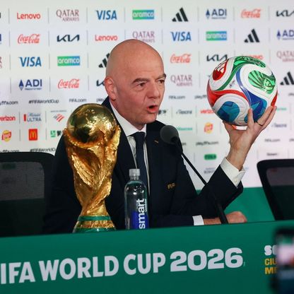 إنفانتينو يدافع عن أسعار التذاكر ويعلّق على أزمة الحكم الصومالي قبل انطلاق كأس العالم