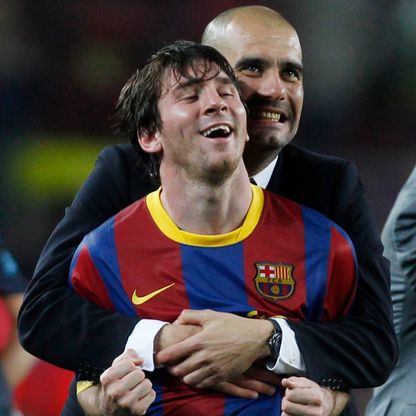 ميسي: غوارديولا أفضل مدرب في التاريخ