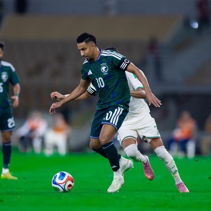 شاهد.. منتخب السعودية يتعثّر ودياً أمام الجزائر