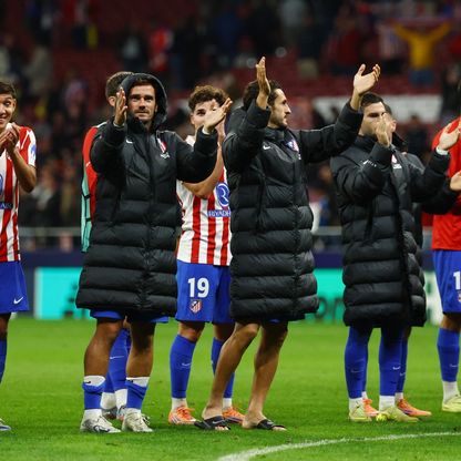 أتلتيكو مدريد يهزم بطل بلجيكا بثلاثية