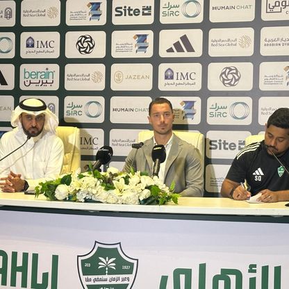 ماذا قال يايسله مدرب الأهلي قبل مواجهة الرياض في دوري روشن؟