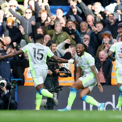 شاهد.. مانشستر سيتي يدهس تشيلسي ويضع أرسنال في مأزق