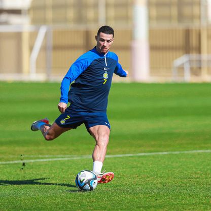 رونالدو يعود لتدريبات النصر قبل مواجهة إنتر ميامي