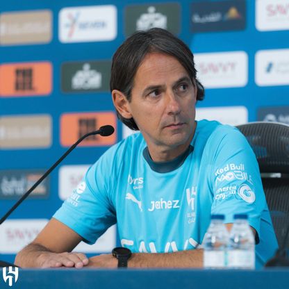 سيموني إنزاغي يحض لاعبي الهلال على "التركيز" أمام الاتحاد