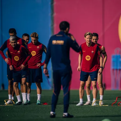 خلال تدريب لبرشلونة - 30 أكتوبر 2026