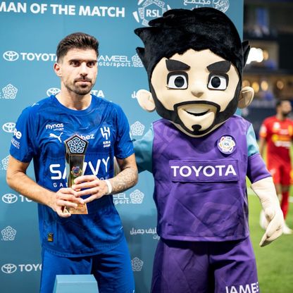 نيفيز الأفضل وبونو الأسوأ في مباراة الهلال والقادسية