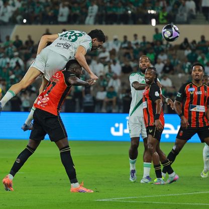 ماتيوس والخيبري الأفضل وتوني من الأسوأ في مباراة الأهلي والرياض