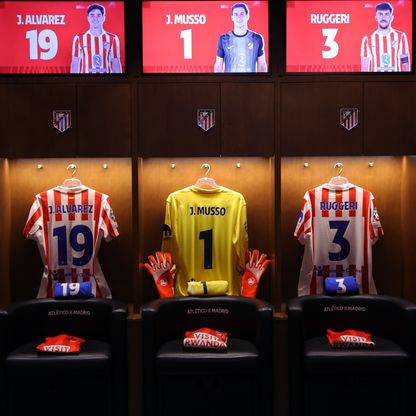 تغيير واحد في تشكيلة أتلتيكو مدريد لمواجهة برشلونة بدوري الأبطال