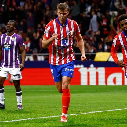 أتلتيكو مدريد يُجهز على بلد الوليد ويتابع ضغطه على القطبين