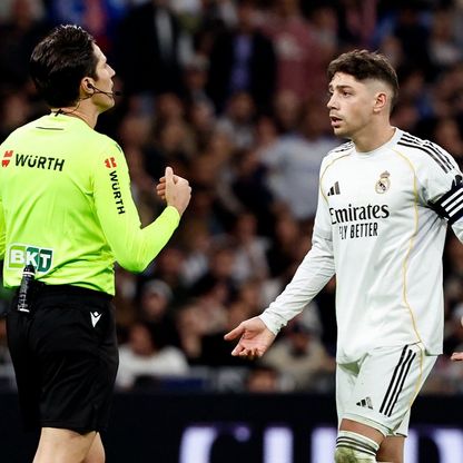 إيقاف فالفيردي مباراة واحدة بعد طرده أمام أتلتيكو مدريد